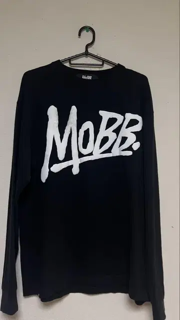 MOBB 롱 T 블랙 M 사이즈
