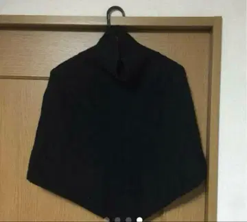 래드 뮤지션 니트 판초 머플러