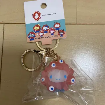 미야쿠미야쿠 산리오 클리어 키링 시나몬