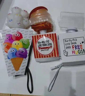 Kis-My-Ft2 라이브 투어 응원봉 3개 세트
