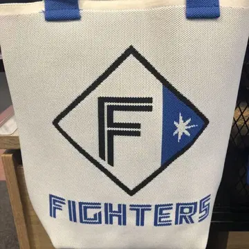 FIGHTERS 토트백 화이트/블루