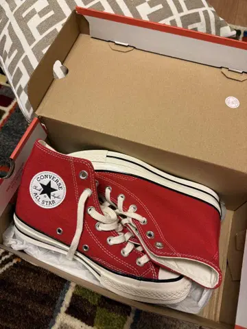 CONVERSE All Star 레드 하이컷 CT70