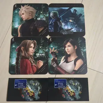 스퀘어 에닉스 카페 파이널 판타지 VII FF7 코스터 클라우드