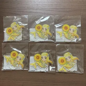 피치피치 피치 제비뽑기 도 B상 미니 아크릴 스탠드 코코 6종 세트