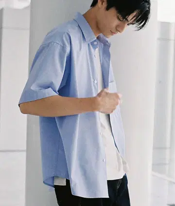 NEW BASIC MICRO SPAN BOX H/S SHIRT M 사이즈