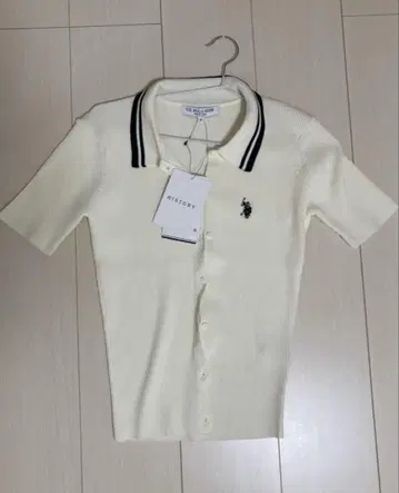 U.S. POLO ASSN. 반팔 니트 가디건
