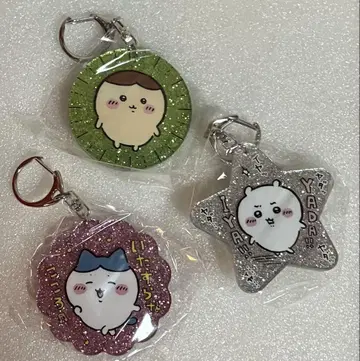치이카와 라메 아크릴 키링 4 가챠가챠 밤만쥬 하치와레