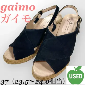 gaimo 가이모 샌들 블랙 검정 37