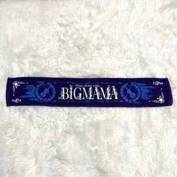 BIGMAMA 빅마마 머플러 타월 라이브 굿즈 블랙 레어