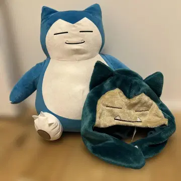 카비곤 봉제 인형 모자 세트
