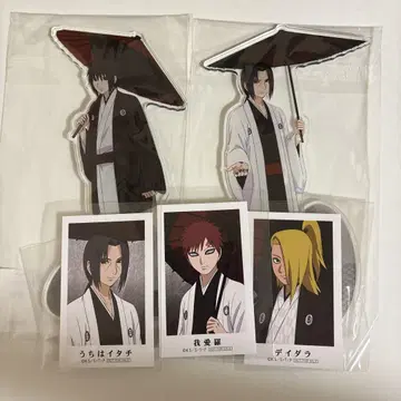 NARUTO 아크릴 스탠드 반우산 일본 의류 우치하 사스케 우치하 이타치
