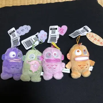 한교동 기도아이락! 컬러풀 마스코트 전 4종 세트 봉제 인형 산리오