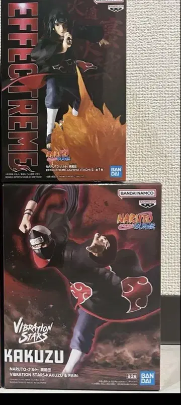 NARUTO 아카츠키 피규어 가쿠토 이타치 2종 세트