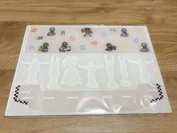 쿵쿵 폼폼 엔딩 댄스 아크릴 디오라마 대지