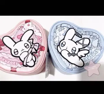 GGUSAGI 가브리즘 가브리 멜리 하트 파우치 2종 세트