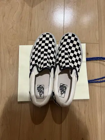 VANS 체커보드 슬립온 26.5cm