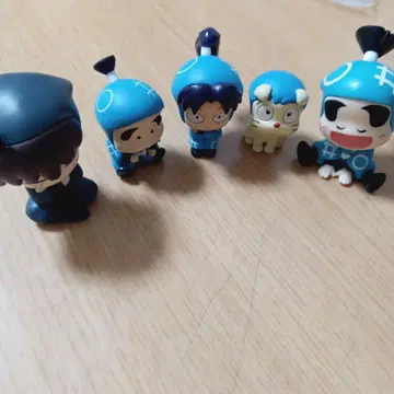 닌자 타마 란타로 신베에 키리마루 도이 선생님 헴헴 피규어 5개 세트