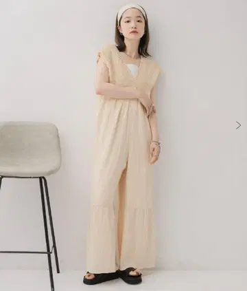 레트로 걸 셔링 살로펫 에크루