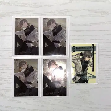 카노 메탈 카드 노멀 클리어 스티커 쿠로노와 7주년
