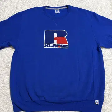 X-large 블루 맨투맨 XL 사이즈