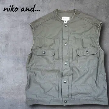 니코 앤드 niko and... 워크 BIG 베스트 노카라 여성용