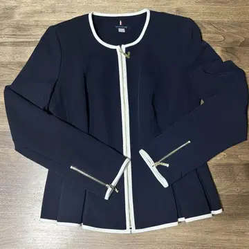 Tommy Hilfiger 노카라 자켓 여성용
