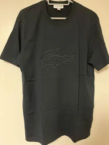 라코스테 블랙 티셔츠 US M