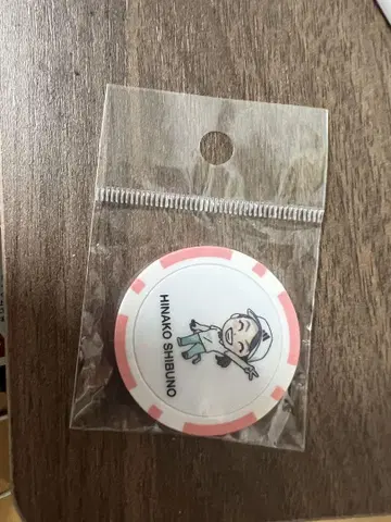 미야자키 아이 산토리 레이디스 오픈 시부노 히나타 완판 러버 키링, 마커