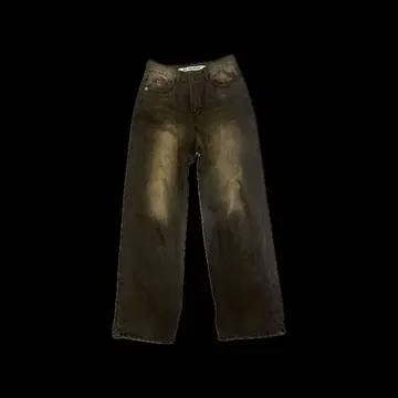 Y2k 그런지 워시 데님