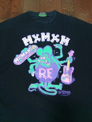 RAT FINK MXMXM 티셔츠 L 블랙