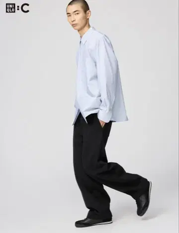 유니클로 C UNIQLO:C 맨투맨 와이드 팬츠