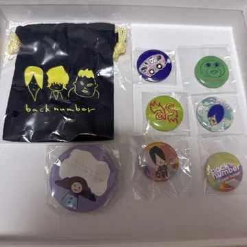 back number 캡슐 토이 8종 세트