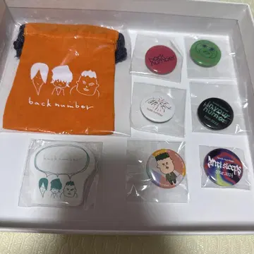 back number 캡슐 토이 8종 세트
