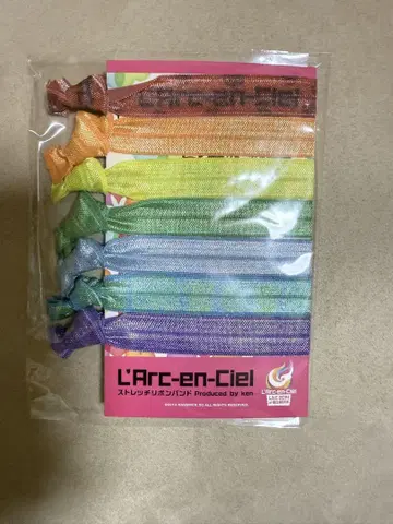 L'Arc~en~Ciel FC 특전 스트레치 리본 밴딩 락크 hyde