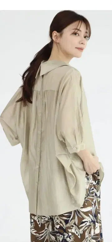 스키퍼 시어 블라우스 MEDOC original