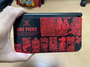 닌텐도 3DS LL 본체 원피스 루피 레드
