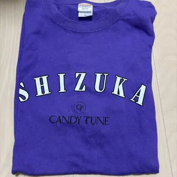 CANDY TUNE 미야노 시즈카 최애 티셔츠 (XL)
