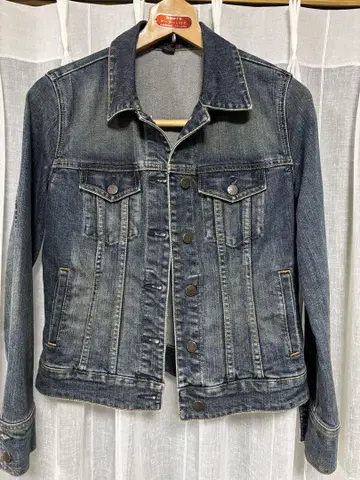 J.Crew 데님 자켓 XS 다크 블루