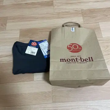 mont-bell 50주년 기념 위크론 롱 티셔츠 T