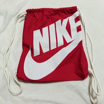 Nike 드로우 스트링 백 핑크/화이트