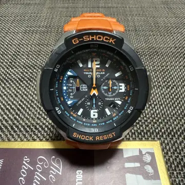 G-SHOCK 오렌지 러버 밴드 시계