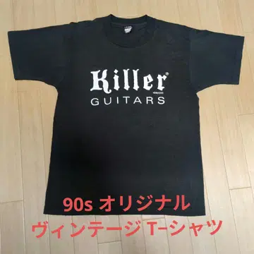 90s Killer GUITARS 오리지널 빈티지 T셔츠