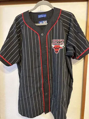 STERTAR90s 빈티지 CHICAGOBULLS 베이스볼 셔츠
