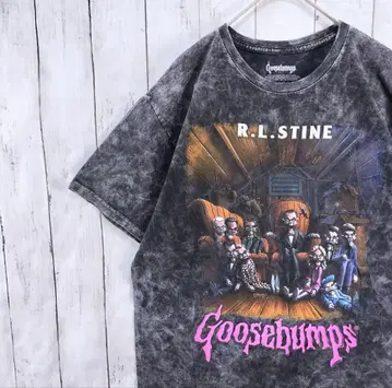 US 구제 의류 Goosebumps 무비 티셔츠 구스범스 멕시코제 L
