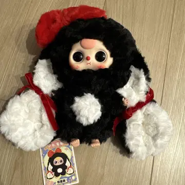 Baby three 블랙 시크릿 베이비 쓰리 검정 토끼