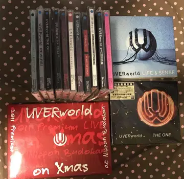 UVERworld 싱글 앨범 DVD 묶음 판매