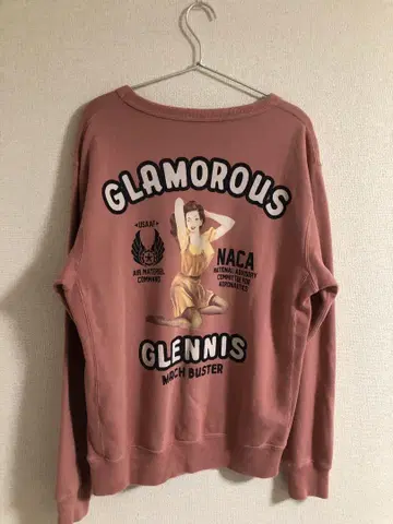 아비렉스 맨투맨 GLAMOROUS GLENNIS