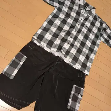 체크 셋업 치카노 로우 라이더 쵸로 XL
