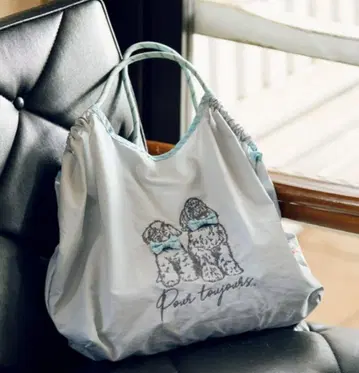 comif 코미프 ROPE' PICNIC 라이트 그레이 백 푸들