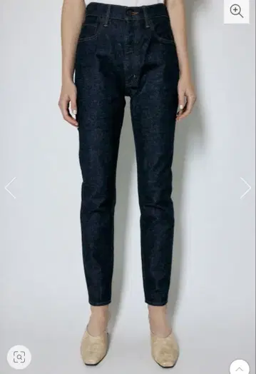 MOUSSY 하이 웨스트 데님 팬츠